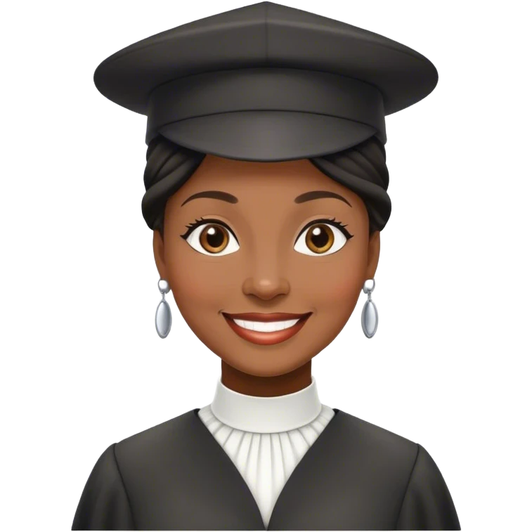 Black church lady emoji