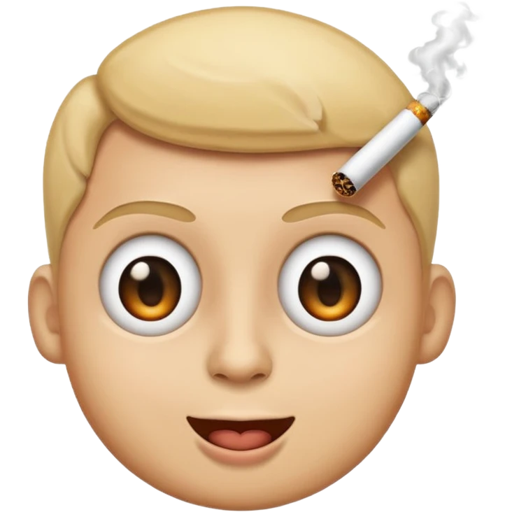 Emoji Smoking high emoji