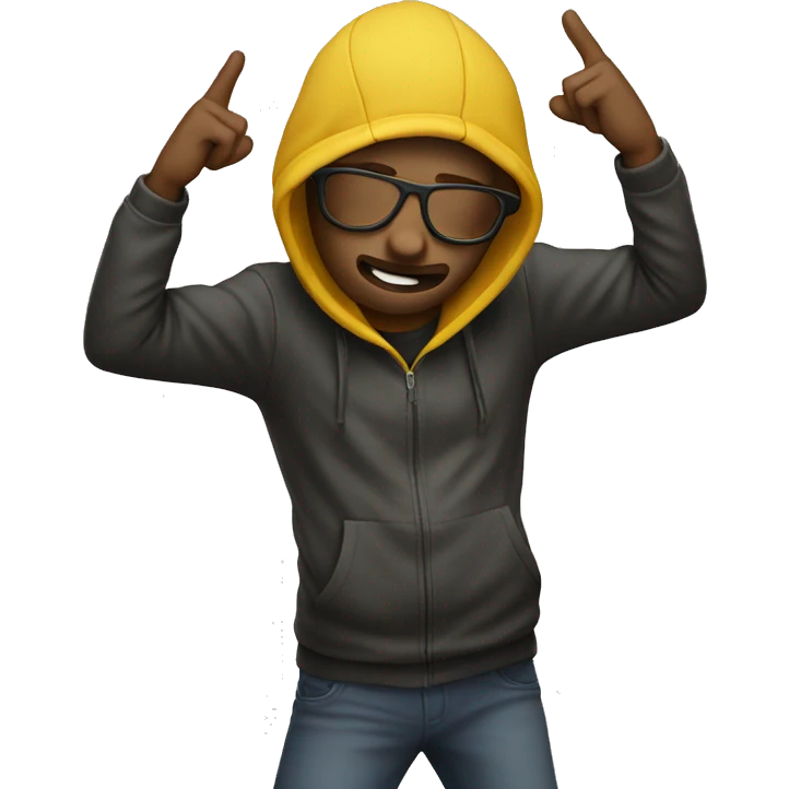 Haciendo un dab  emoji