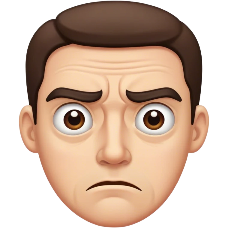 Pissed man emoji