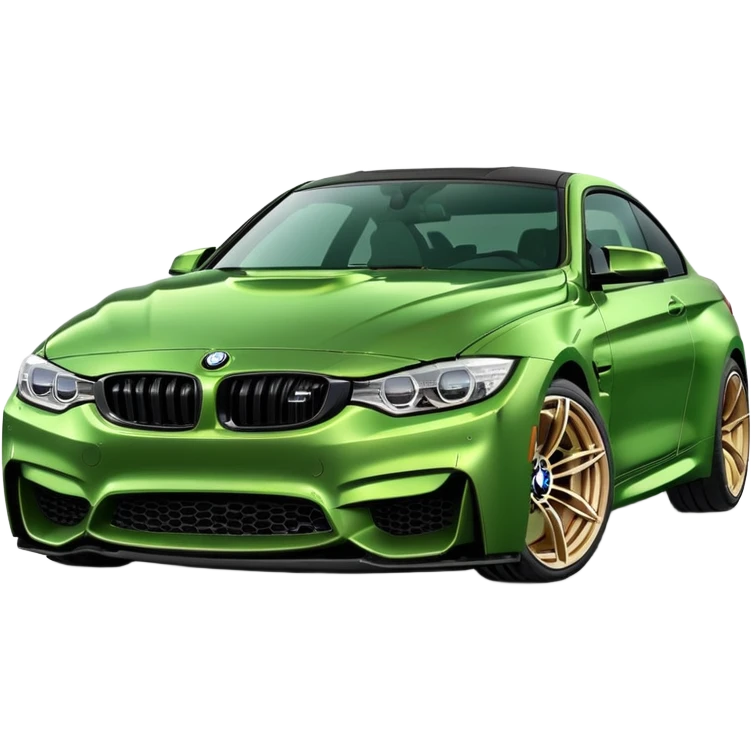 Green bmw m4 upgraded emoji