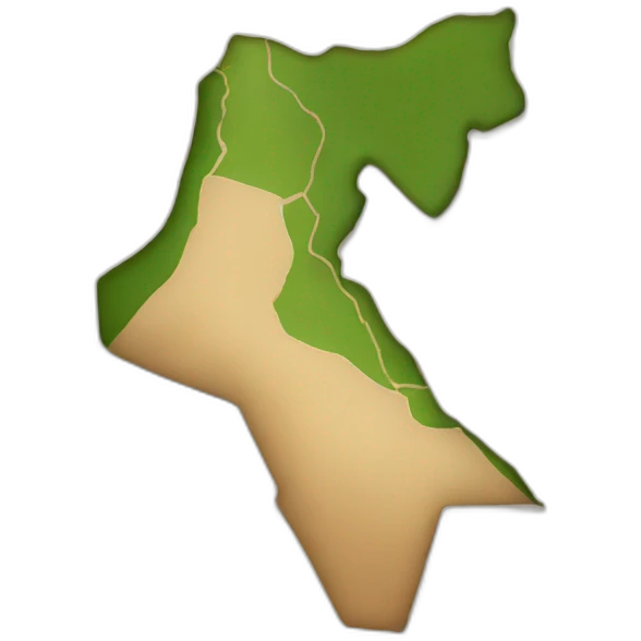 palestine map  emoji