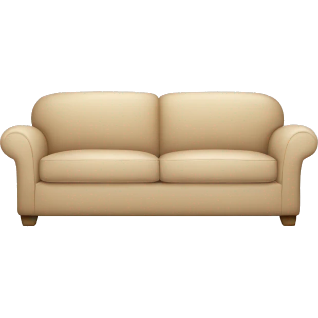 Beige sofa emoji
