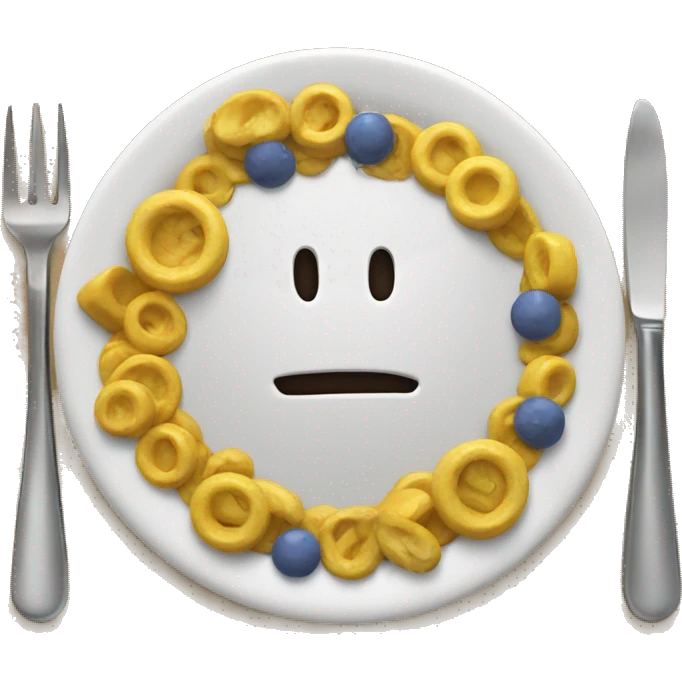 smash plate emoji