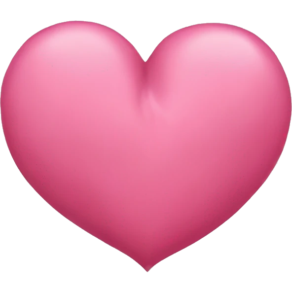 Corazon rosa y dentro la palabra te amo emoji