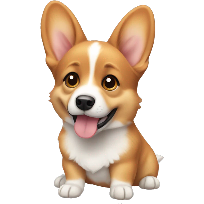 Corgi puppy  emoji