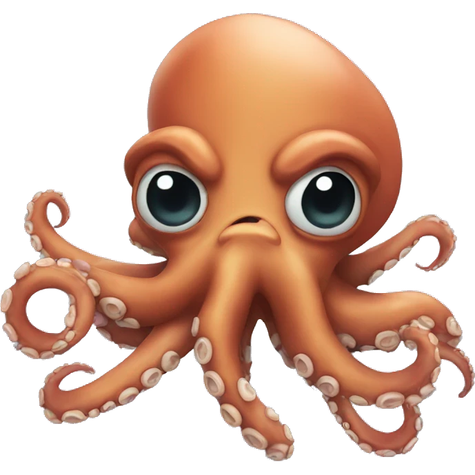 angry octopus  emoji