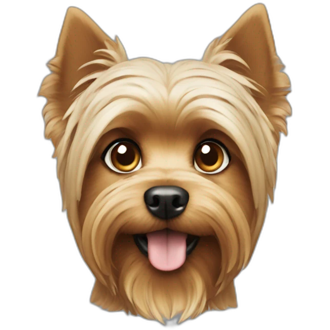dog yorkshire emoji