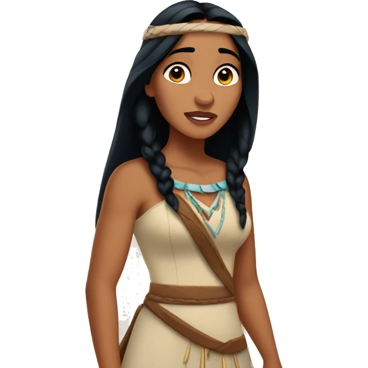 Disney pocahontas emoji