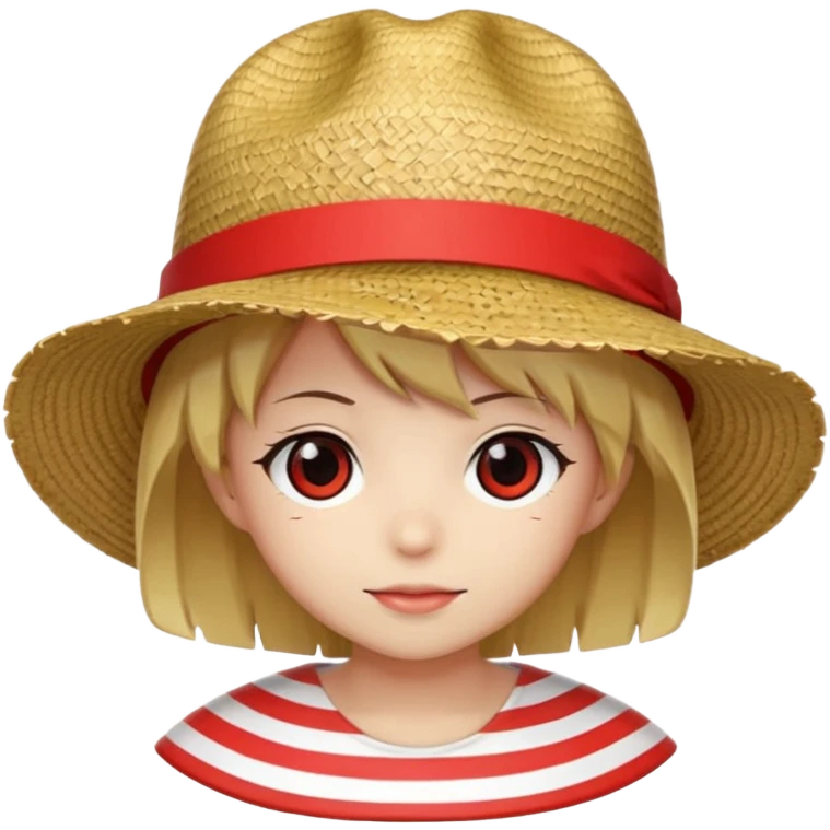 Can u create a emoji thats the straw hats flag of one piece in style of anime emoji