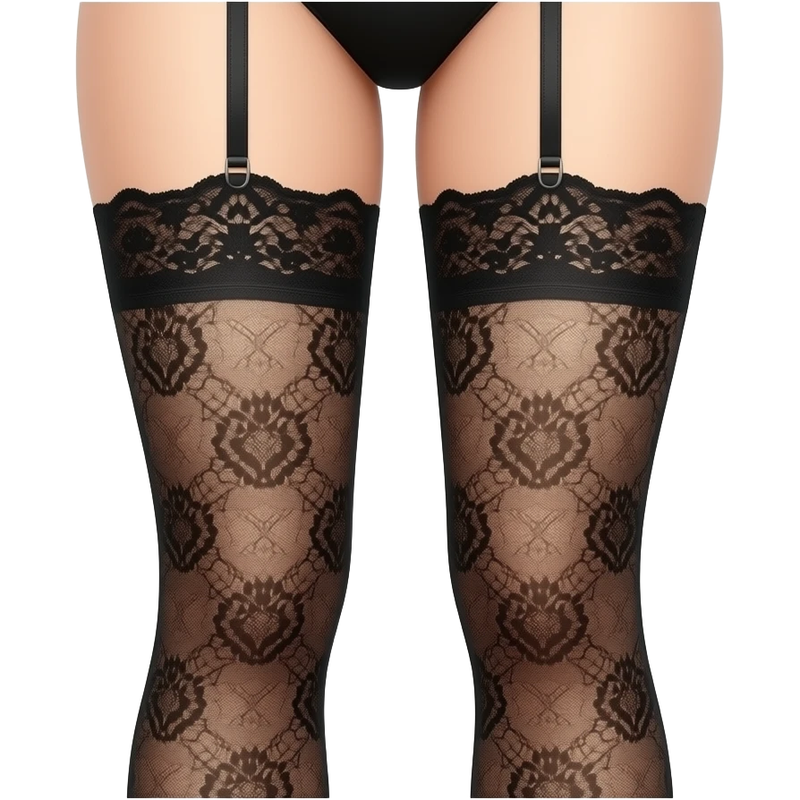 Graceful Lace  pantyhose emoji