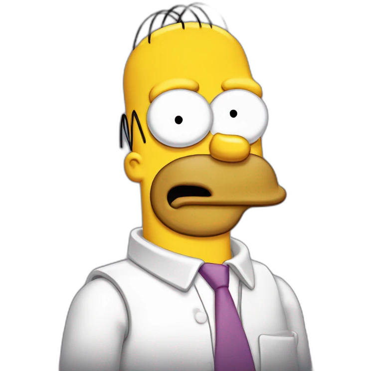 Hommer simpson dort emoji