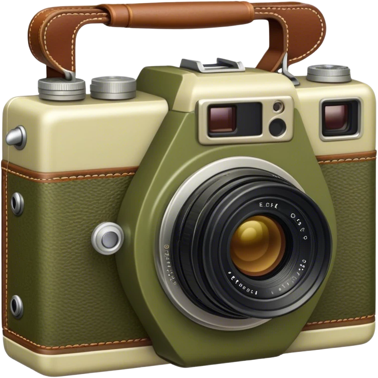 olive color camera  emoji