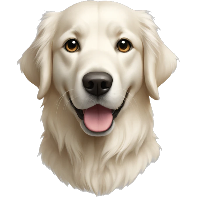 Westhighland White golden retriver emoji