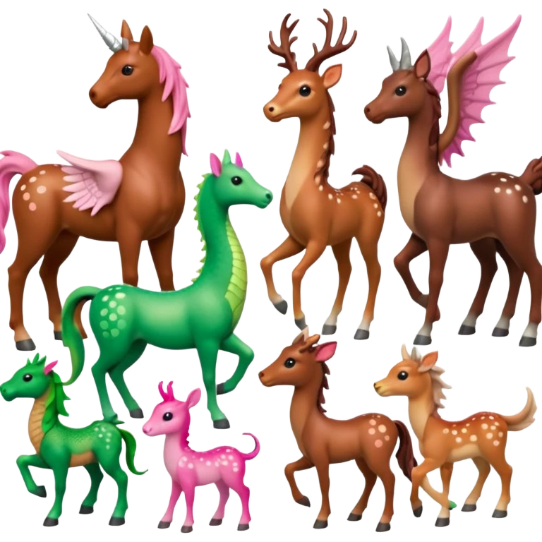 Schleich Figuren Überblick (Pferd, Drachen, feen, rehe…) emoji