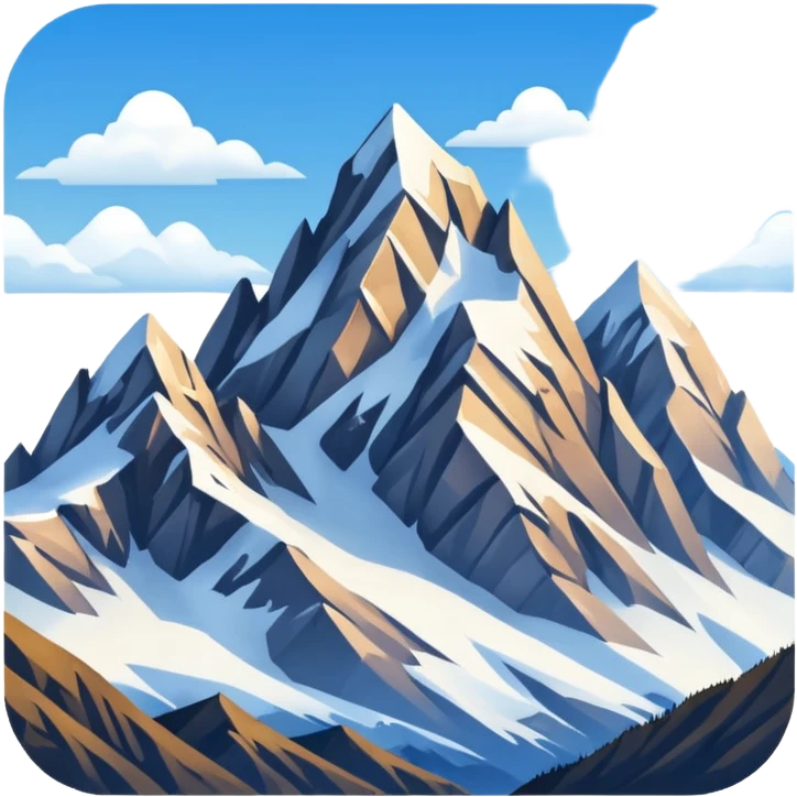 mountains emoji