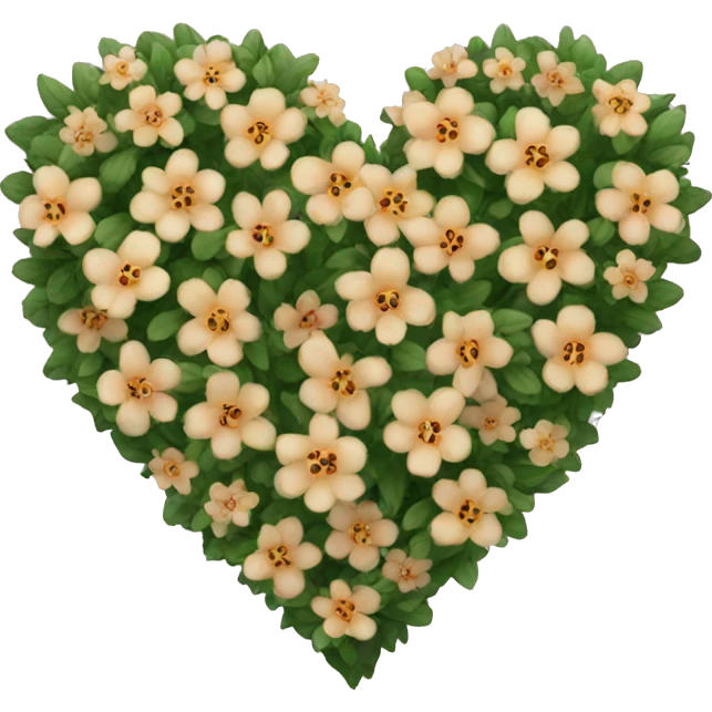 Flower heart emoji