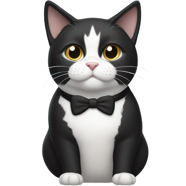 tuxedo cat emoji