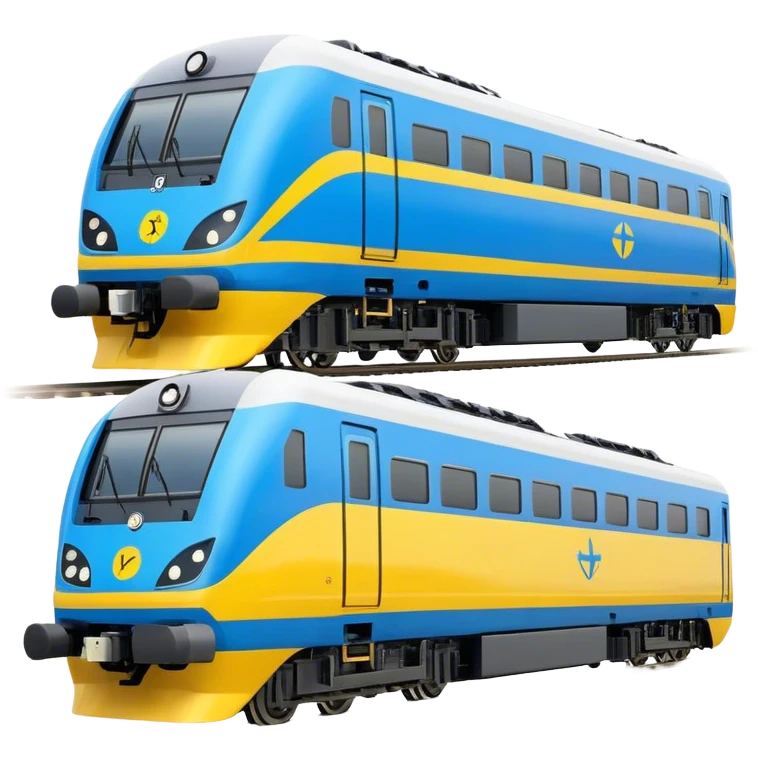 Passenger Train - New Intercity Fleet (Mariyung) (Model Year: 2023) (Iconic Colour: Blue and yellow) emoji