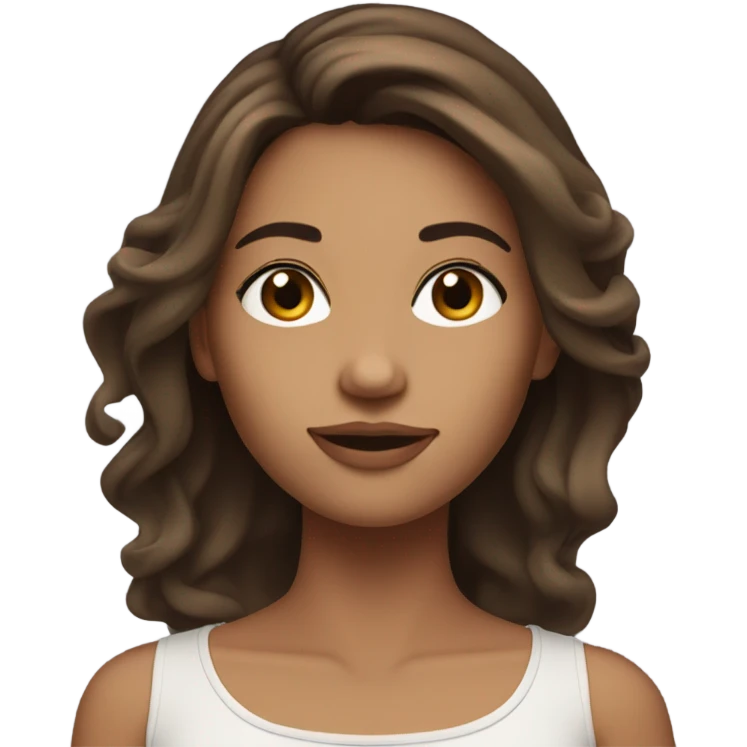 Brunette Model Profile picture  emoji