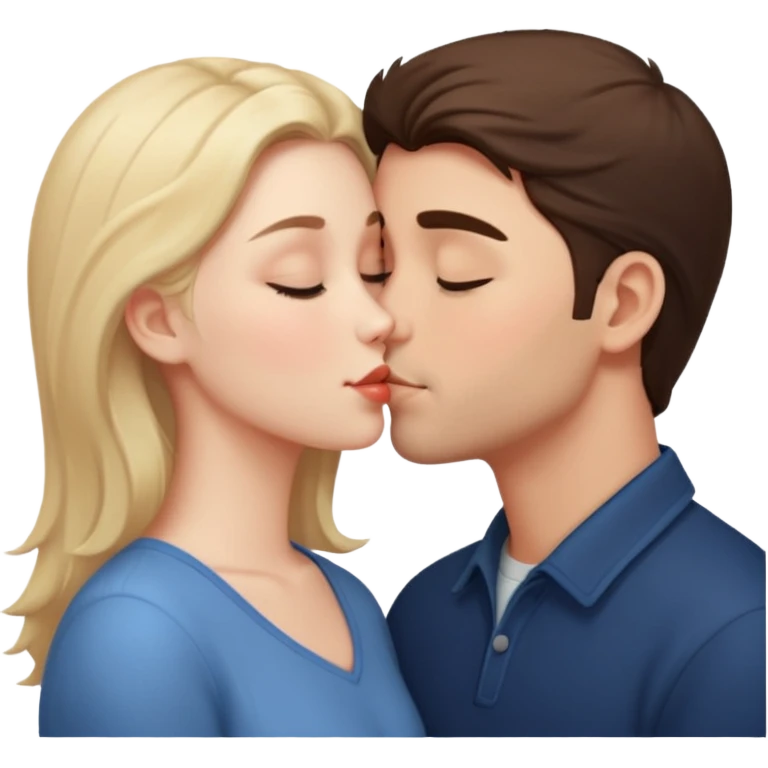 Good Night kiss emoji