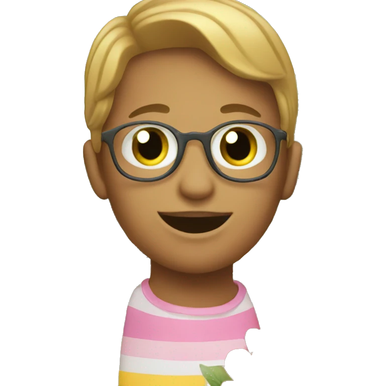 morning in the children garden  emoji