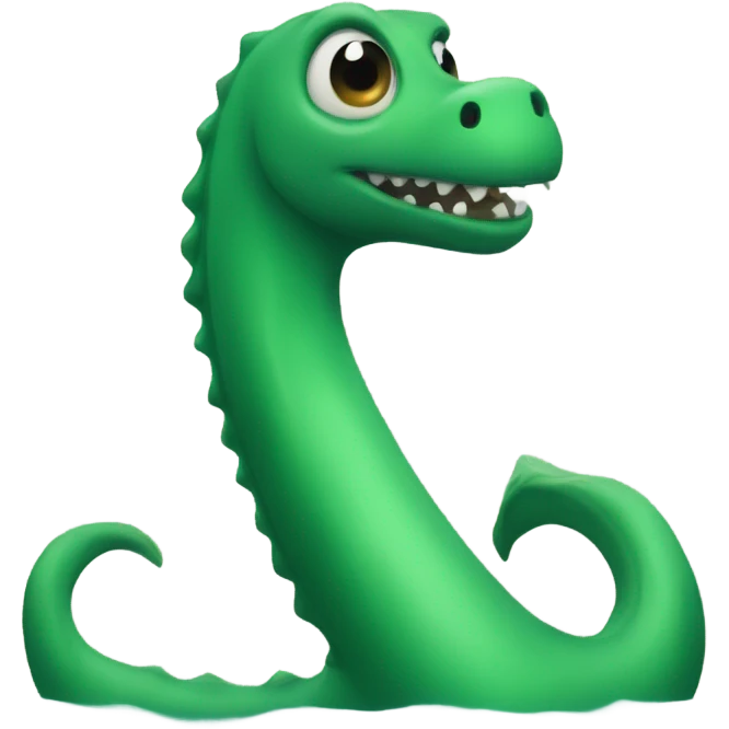 Loch Ness monster emoji