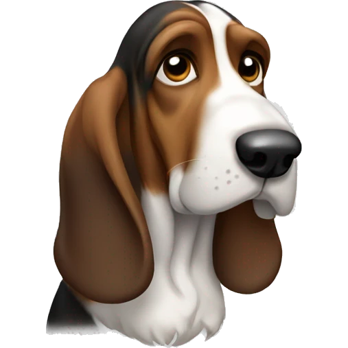 Basset hound emoji