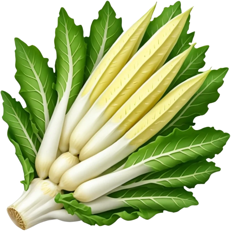 Belgian endive emoji