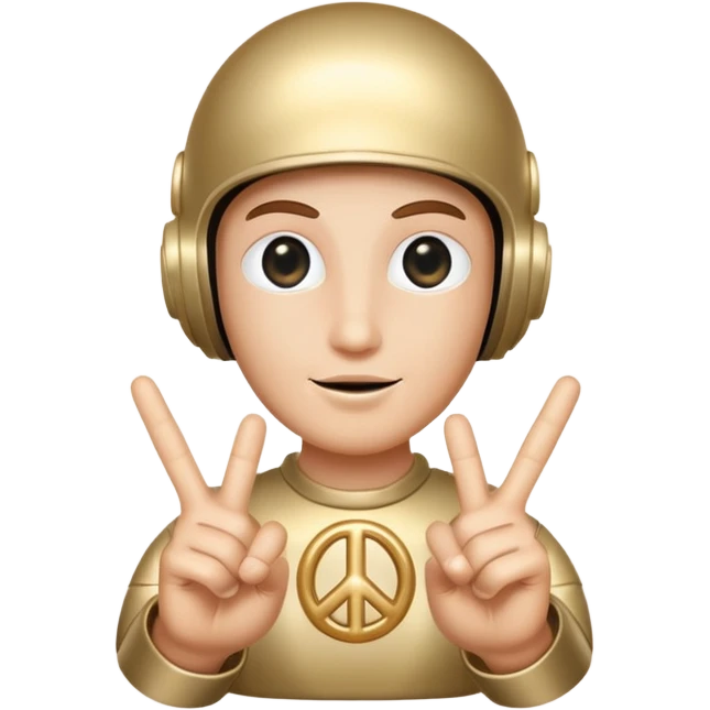 Un ovni qui fait le signe jul emoji