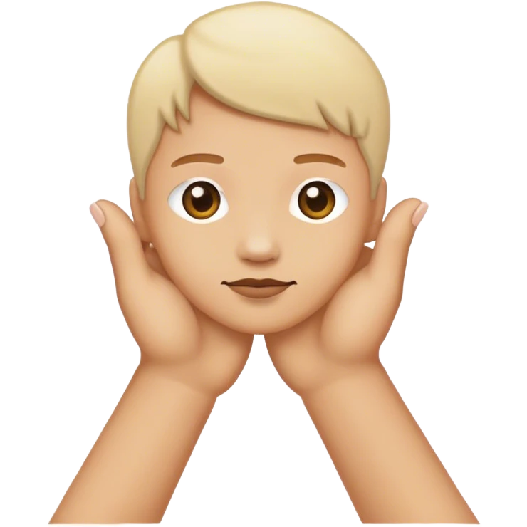 Love hands emoji