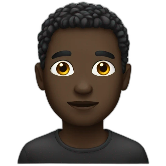 Negre emoji