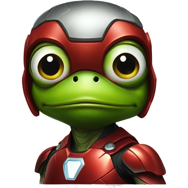 ironman frog emoji