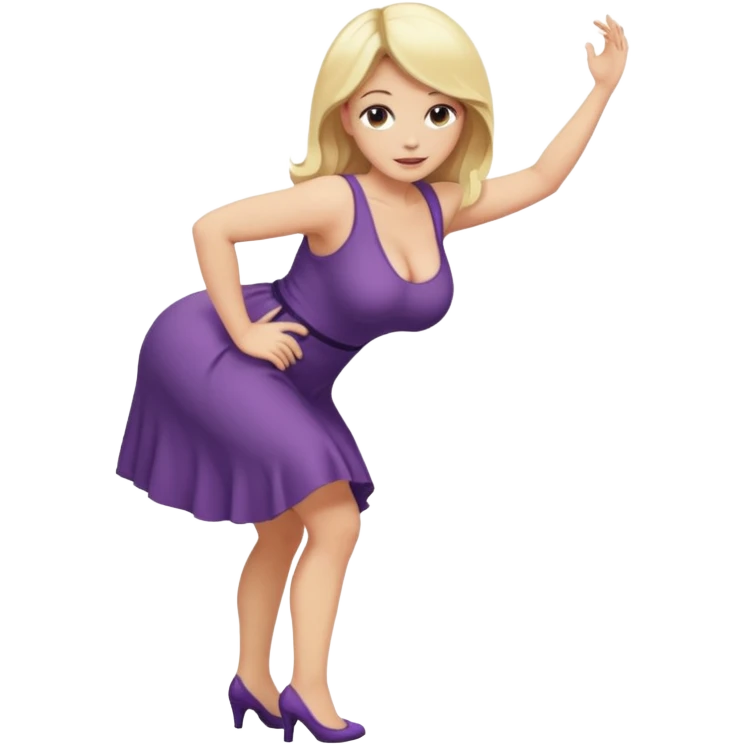 fullbody naked busty blonde pawg buxom bending over sfw emoji