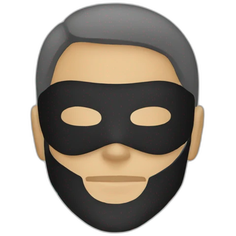 masked man emoji