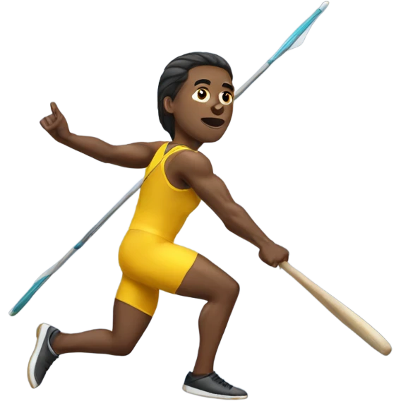 Javelin thrower emoji