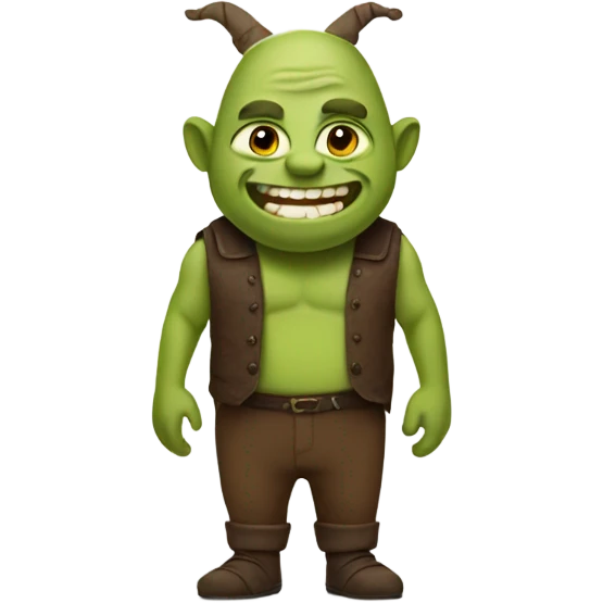 Search emoji shrek green emoji