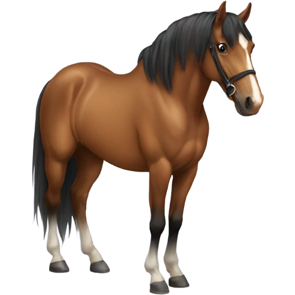 Gay horse emoji