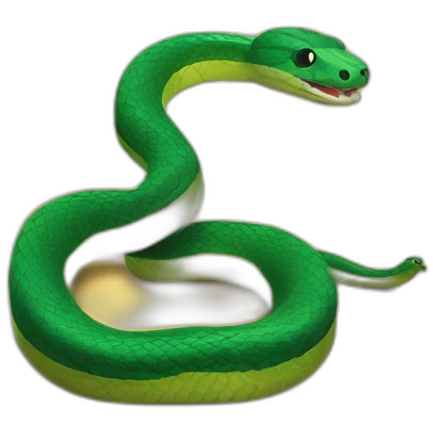 Snake in the forest in portugal emoji