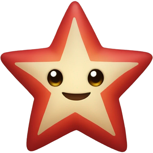 Red Star emoji