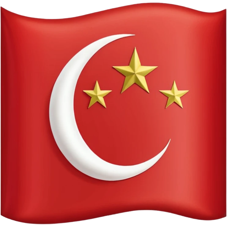 Ottoman empire flag emoji