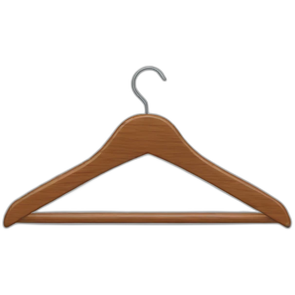 wood hanger emoji