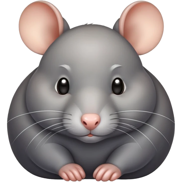 A fat rat emoji