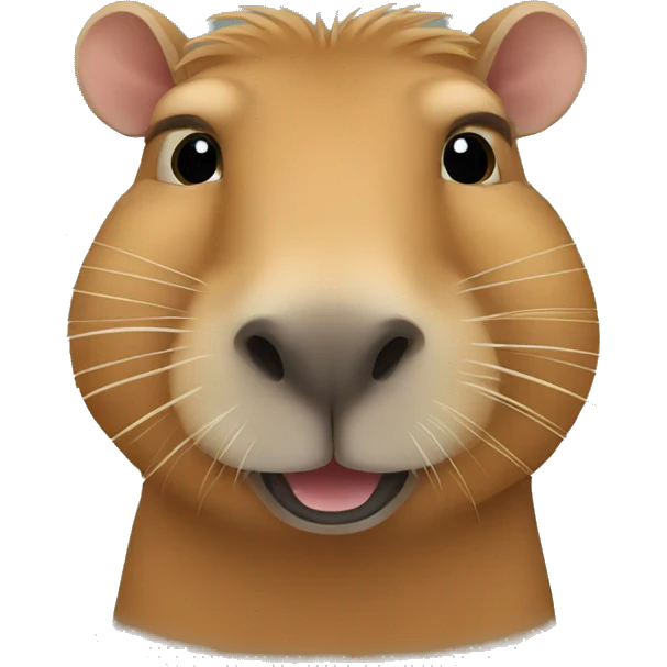 Capybara emoji