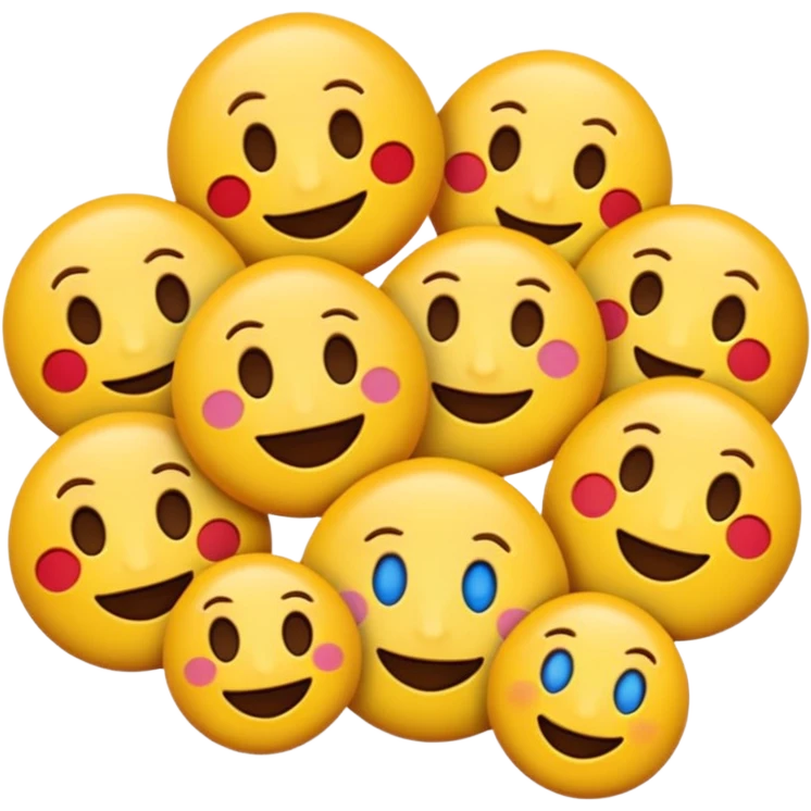 3D glossy emoji sticker, ultra clean cutout, sharp edges, high detail, soft studio lighting, vibrant colors, no background scene, centered composition, 1:1, seamless loop animation, no camera movement emoji