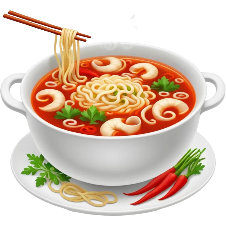 Noodle acılı emoji
