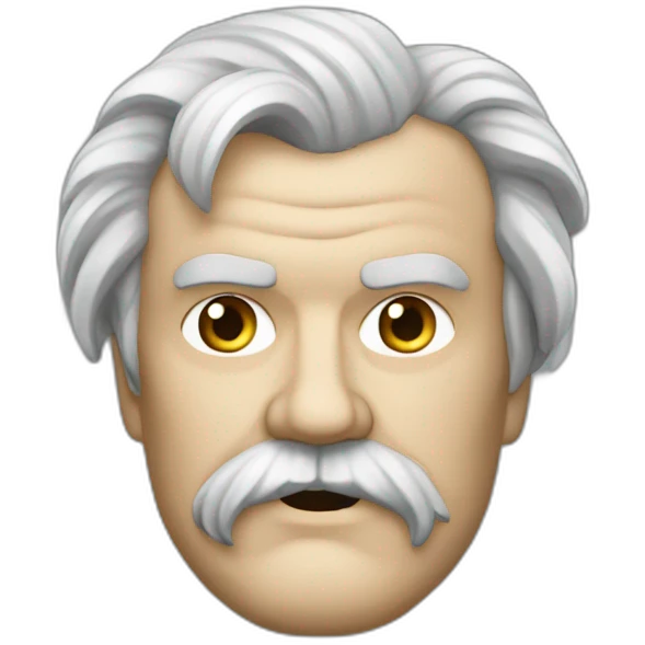 Nietzsche, white hairs emoji