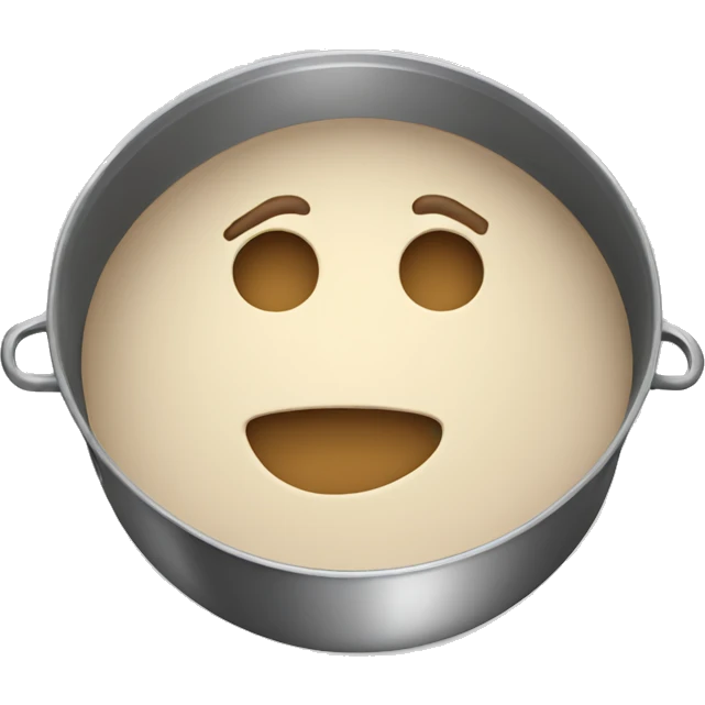  empty pan with its handle emoji
