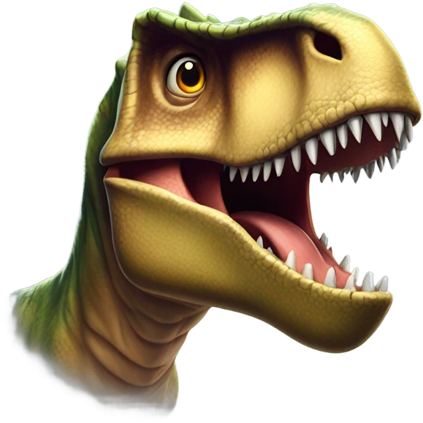 tyrannosaurus frontal emoji emoji