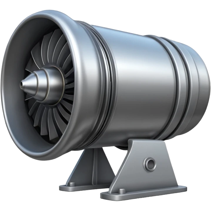Generate a jet engine for the Russian drone "Geranium-3" emoji